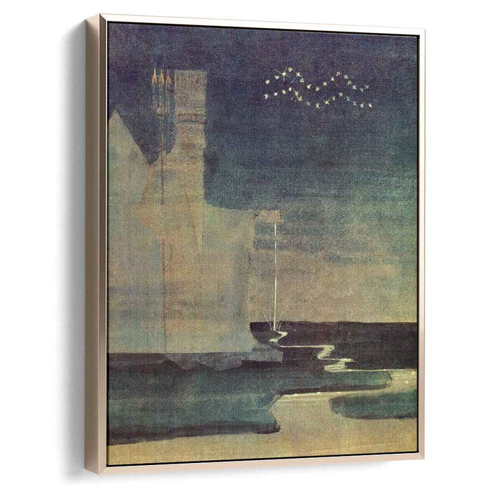 Aquarius (1907) by Mikalojus Konstantinas Ciurlionis