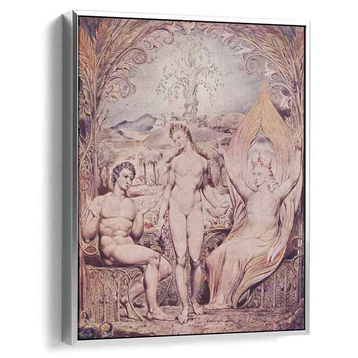 Archangel Raphael with Adam and Eve (1808) by William Blake