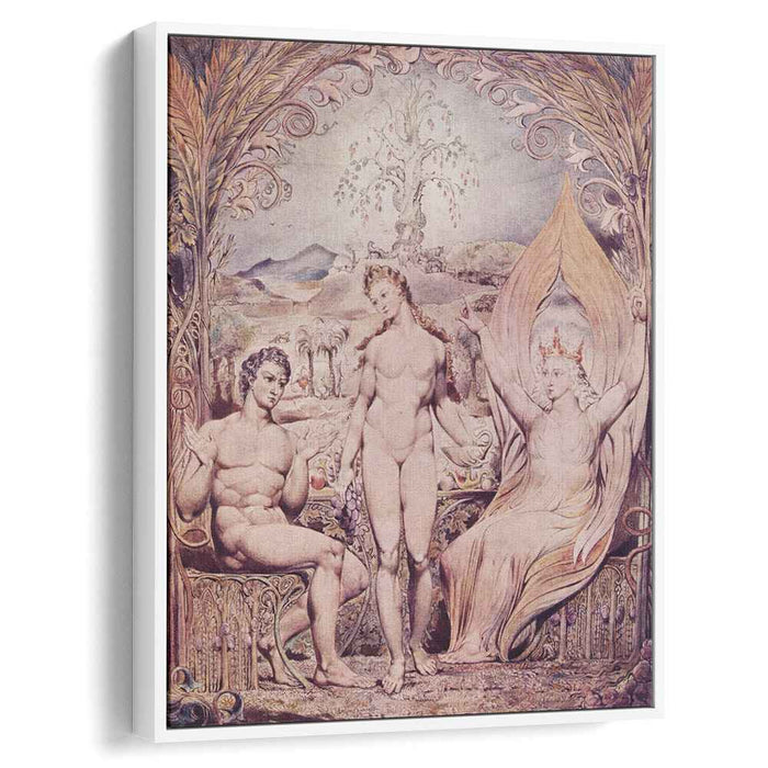 Archangel Raphael with Adam and Eve (1808) by William Blake