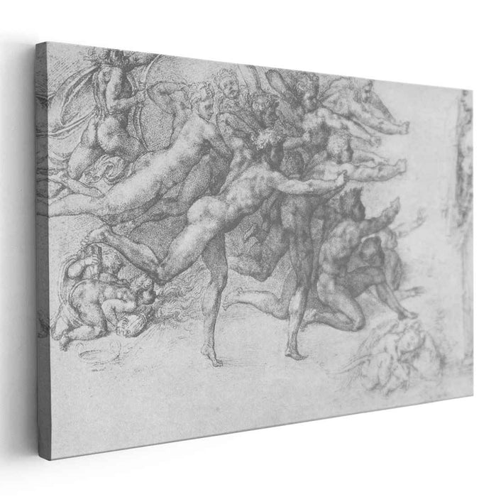 Archers shooting at a herm (1530) by Michelangelo