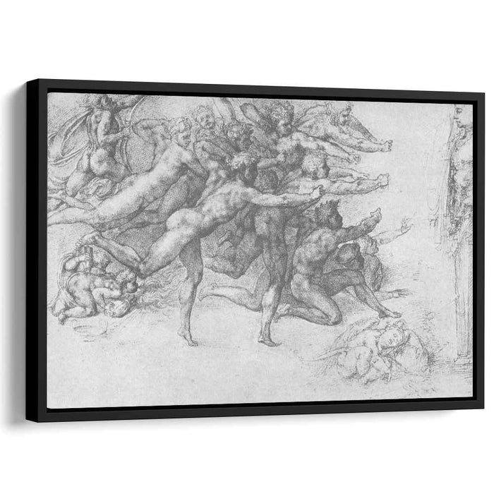 Archers shooting at a herm (1530) by Michelangelo