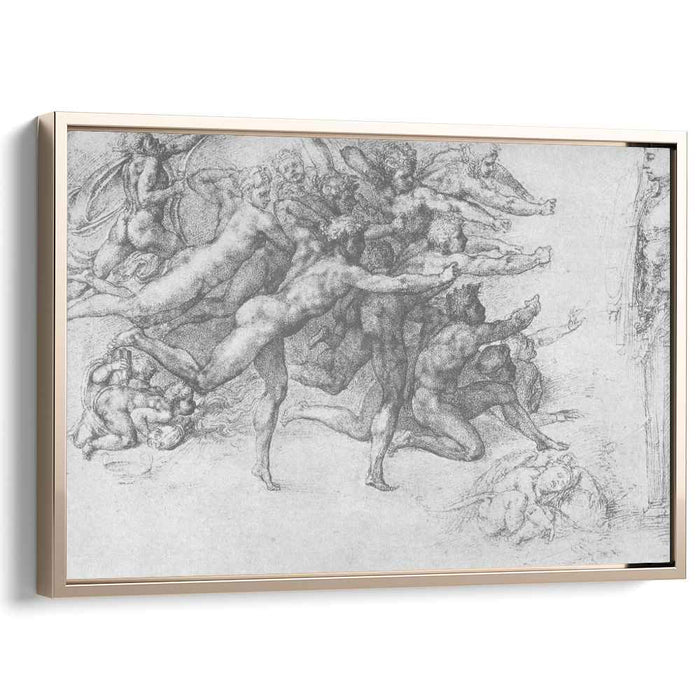 Archers shooting at a herm (1530) by Michelangelo