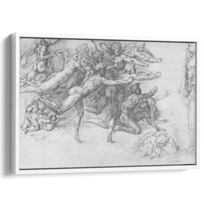 Archers shooting at a herm (1530) by Michelangelo