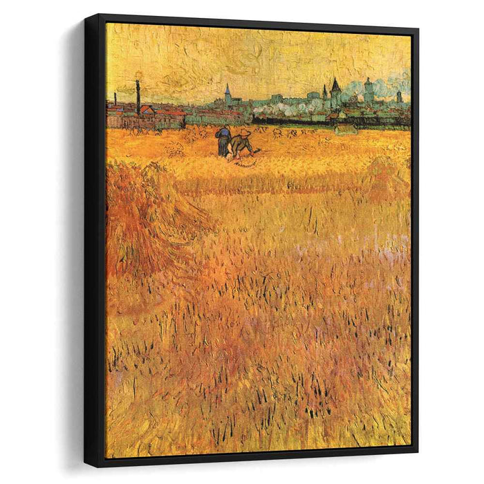 Arles View from the Wheat Fields (1888) by Vincent van Gogh