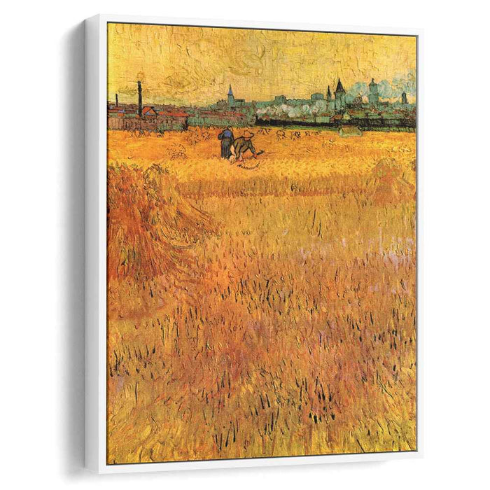 Arles View from the Wheat Fields (1888) by Vincent van Gogh