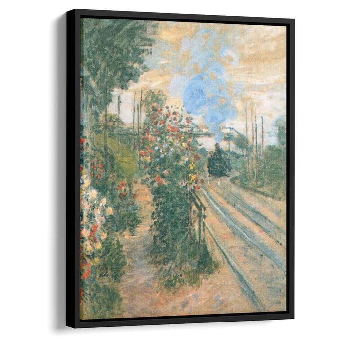 Arriving at Montegeron (1876) by Claude Monet