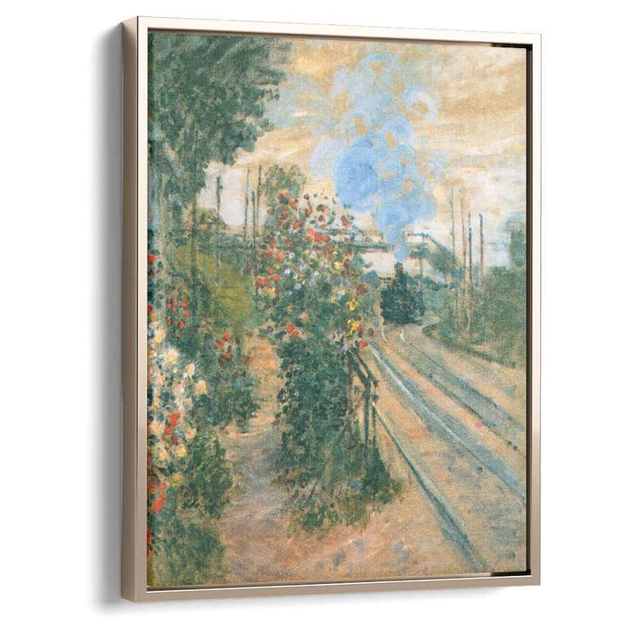 Arriving at Montegeron (1876) by Claude Monet