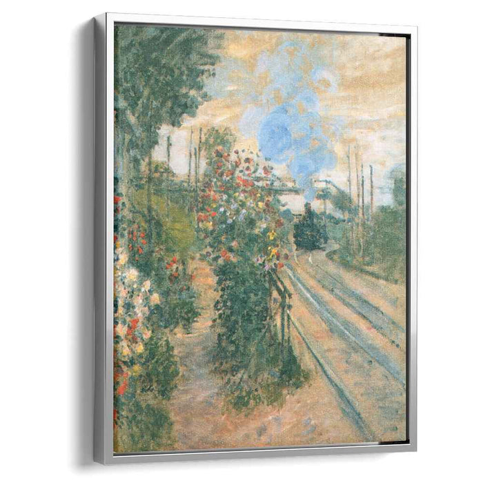 Arriving at Montegeron (1876) by Claude Monet