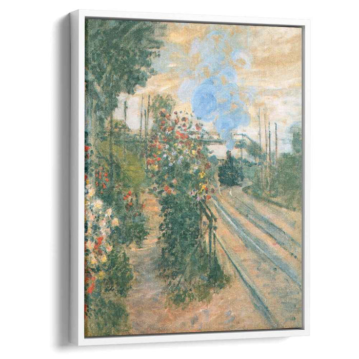 Arriving at Montegeron (1876) by Claude Monet