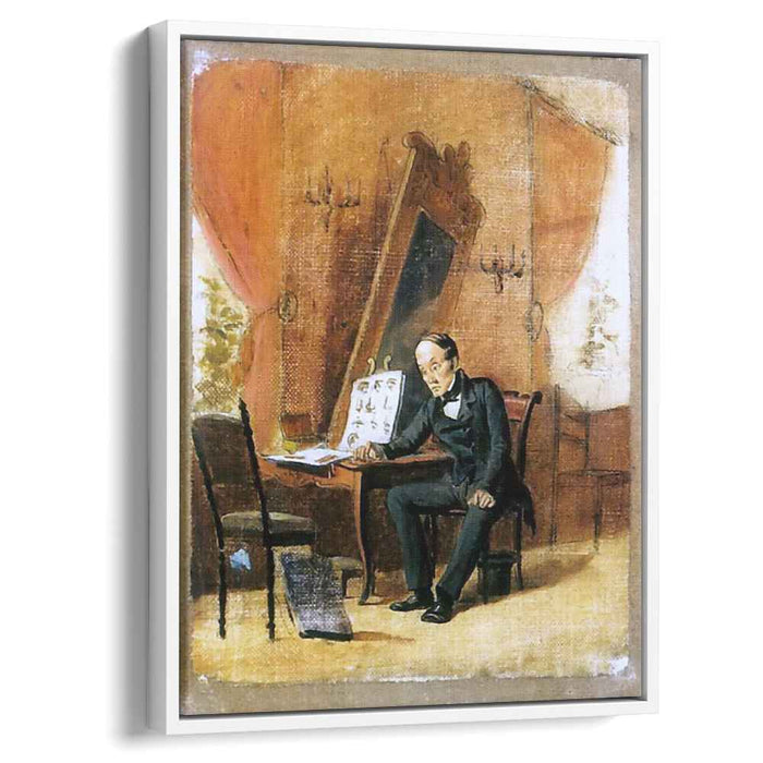 Art teacher (1863) by Vasily Perov