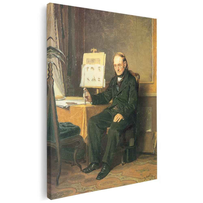 Art teacher (1867) by Vasily Perov