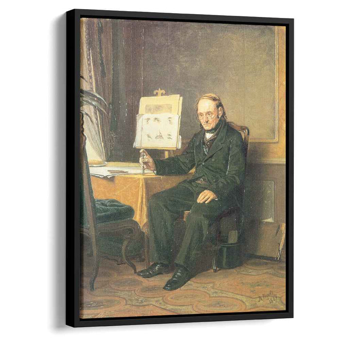 Art teacher (1867) by Vasily Perov