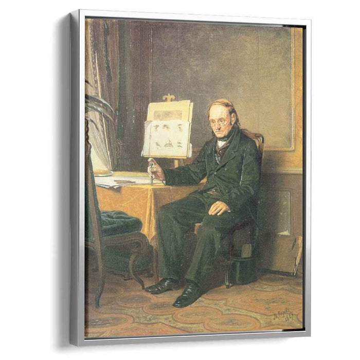 Art teacher (1867) by Vasily Perov