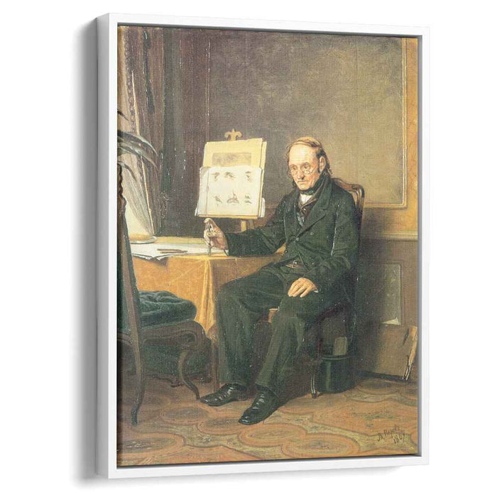 Art teacher (1867) by Vasily Perov