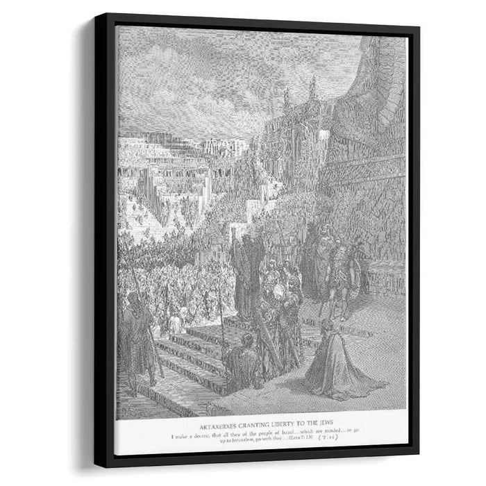 Artaxerxes Granting Liberty to the Jews (1868) by Gustave Dore