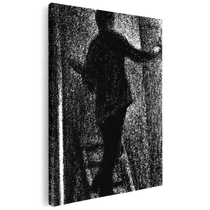 Artist at work (1884) by Georges Seurat