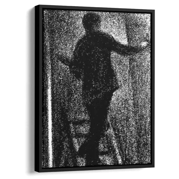 Artist at work (1884) by Georges Seurat