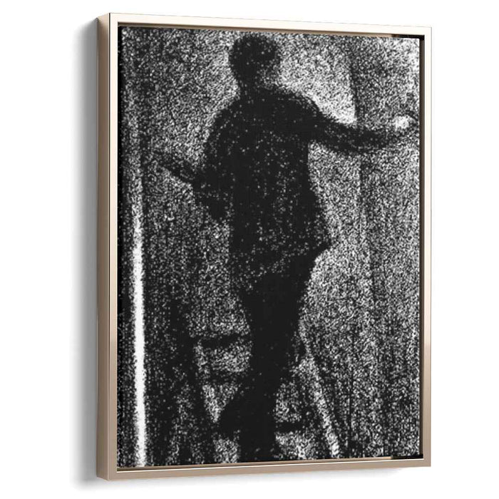 Artist at work (1884) by Georges Seurat