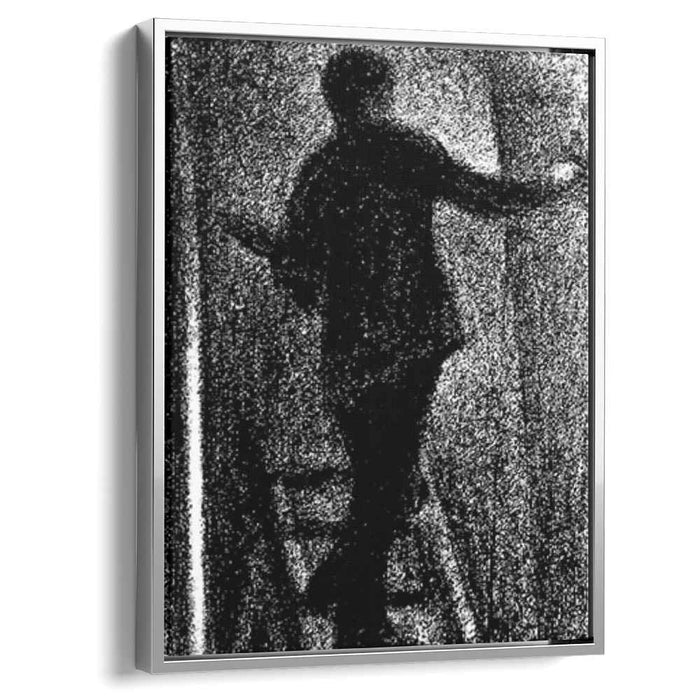 Artist at work (1884) by Georges Seurat