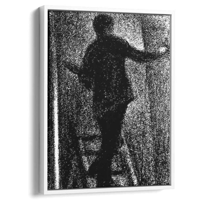 Artist at work (1884) by Georges Seurat