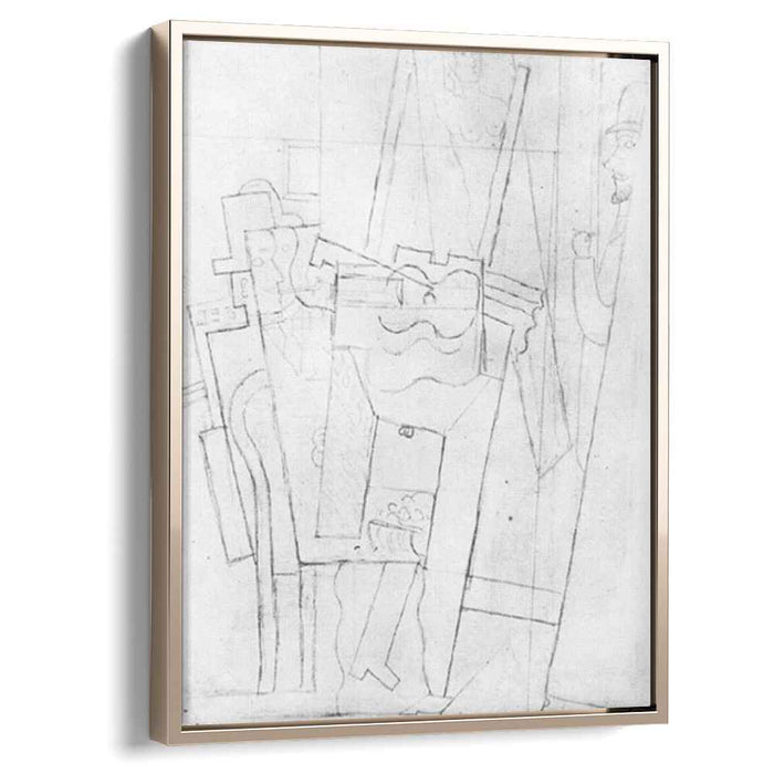 Artist's studio (1916) by Pablo Picasso