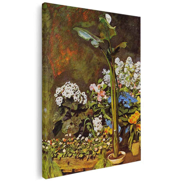 Arum and Conservatory Plants (1864) by Pierre-Auguste Renoir
