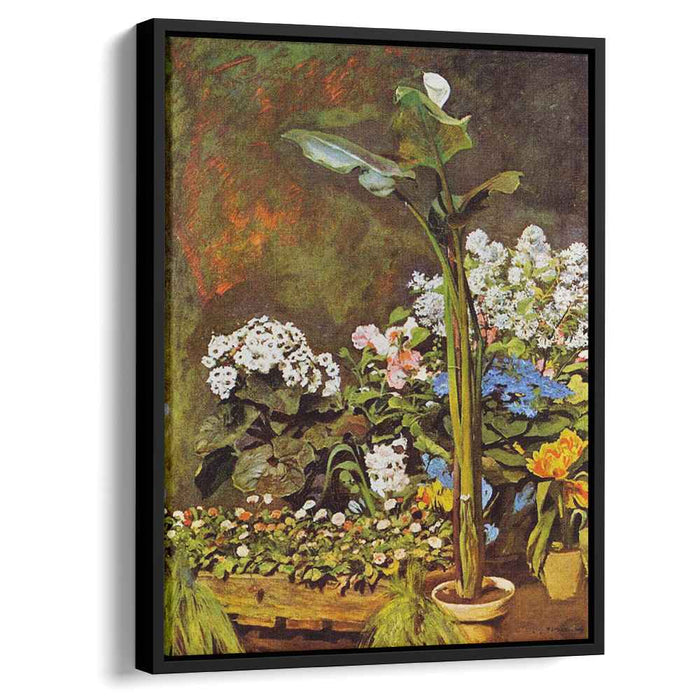 Arum and Conservatory Plants (1864) by Pierre-Auguste Renoir