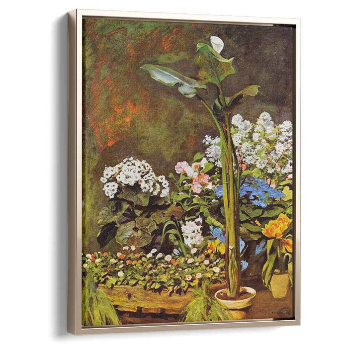 Arum and Conservatory Plants (1864) by Pierre-Auguste Renoir