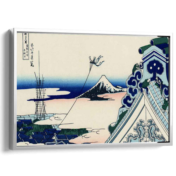 Asakusa Honganji temple in th Eastern capital by Katsushika Hokusai