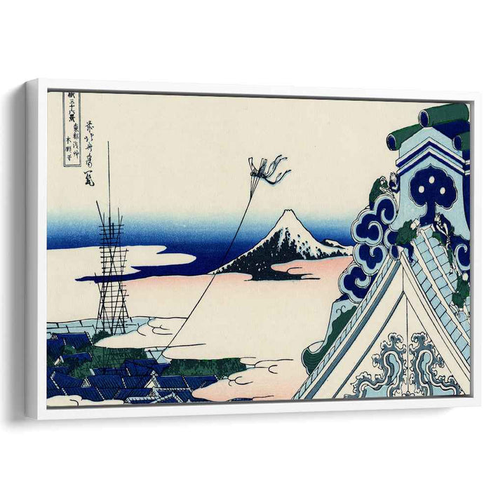 Asakusa Honganji temple in th Eastern capital by Katsushika Hokusai