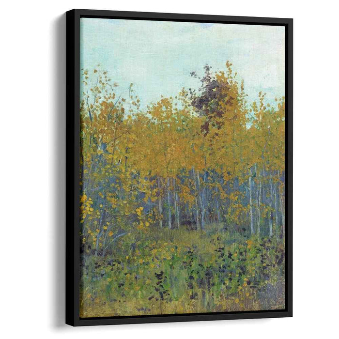 Aspen forest by Isaac Levitan