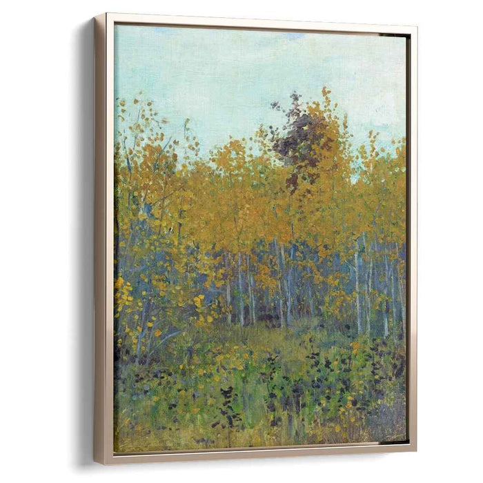 Aspen forest by Isaac Levitan