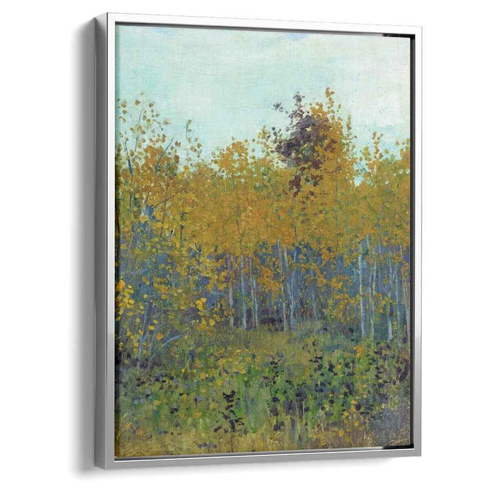 Aspen forest by Isaac Levitan