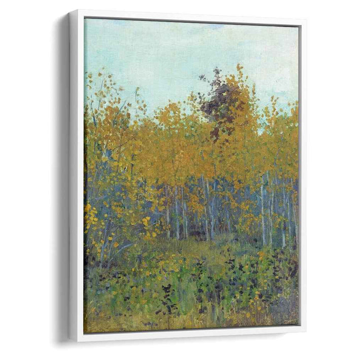 Aspen forest by Isaac Levitan