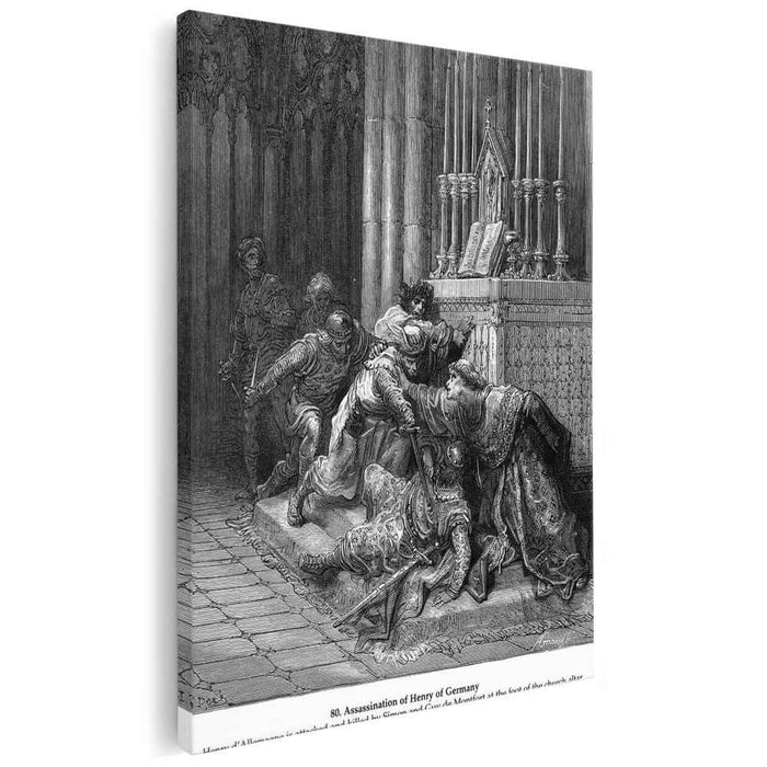 Assassination of Henry of Germany by Gustave Dore