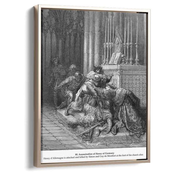 Assassination of Henry of Germany by Gustave Dore