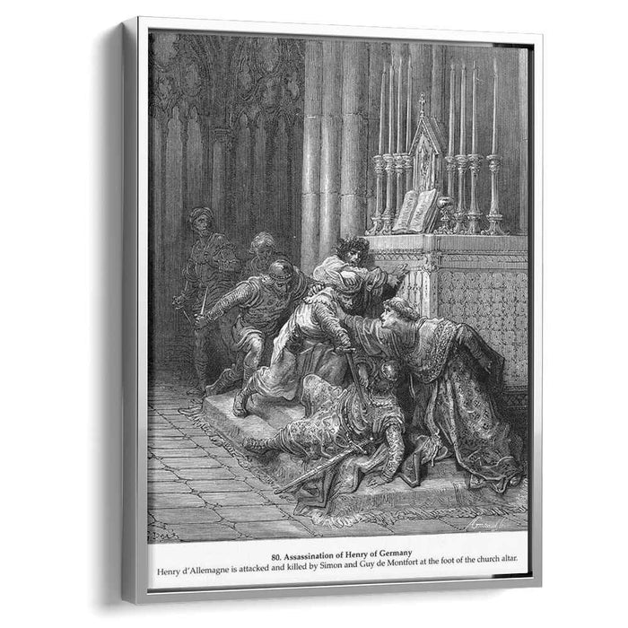 Assassination of Henry of Germany by Gustave Dore