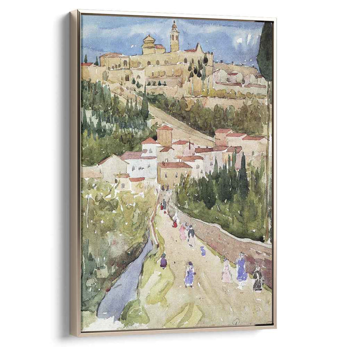 Assisi (1899) by Maurice Prendergast