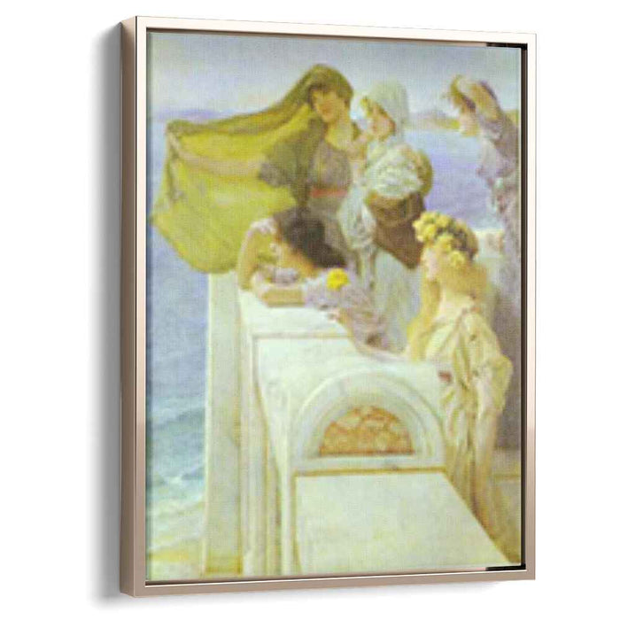 At Aphrodite's Cradle (1908) by Sir Lawrence Alma-Tadema