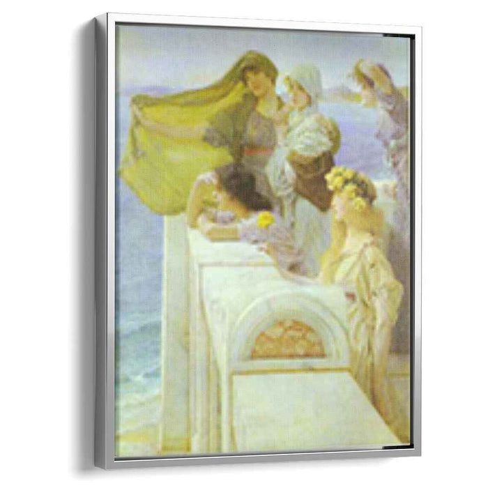 At Aphrodite's Cradle (1908) by Sir Lawrence Alma-Tadema