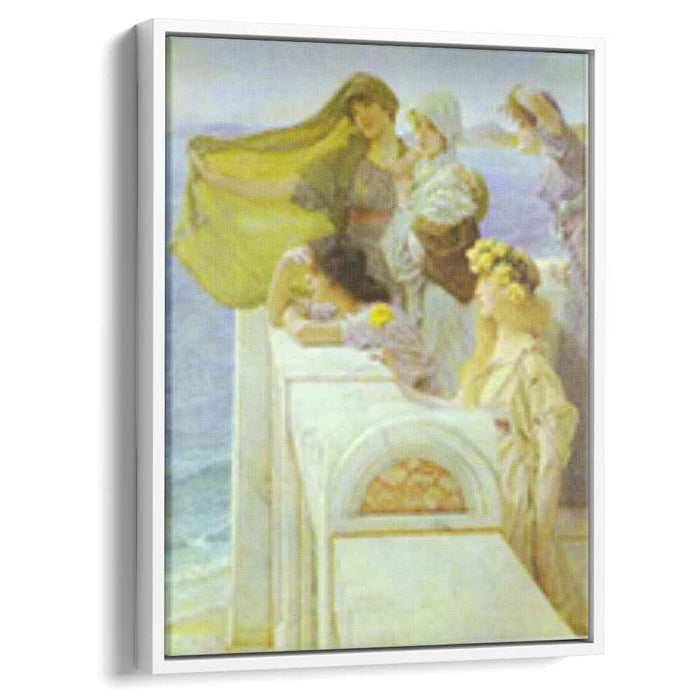 At Aphrodite's Cradle (1908) by Sir Lawrence Alma-Tadema