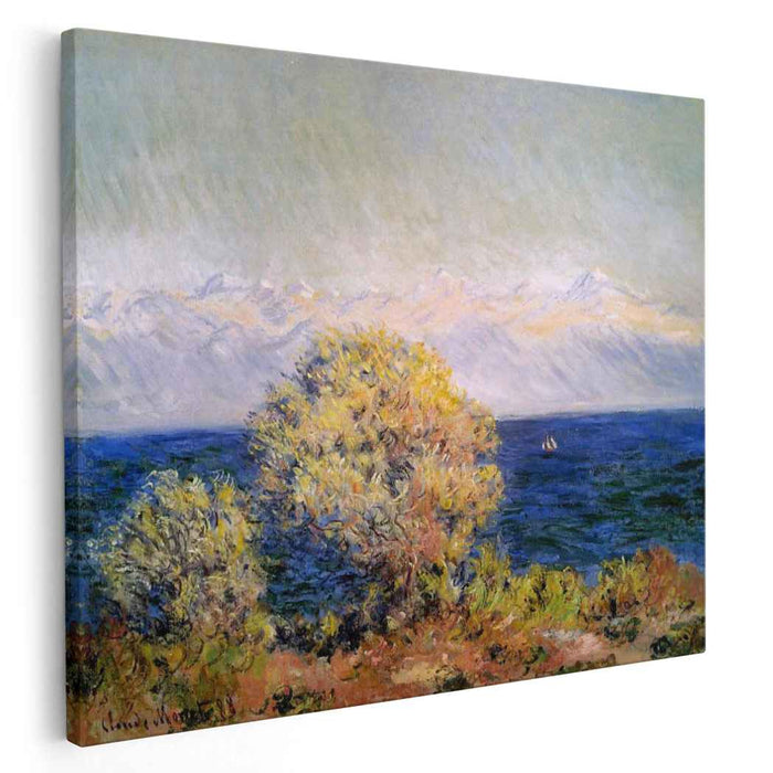 At Cap d'Antibes, Mistral Wind by Claude Monet