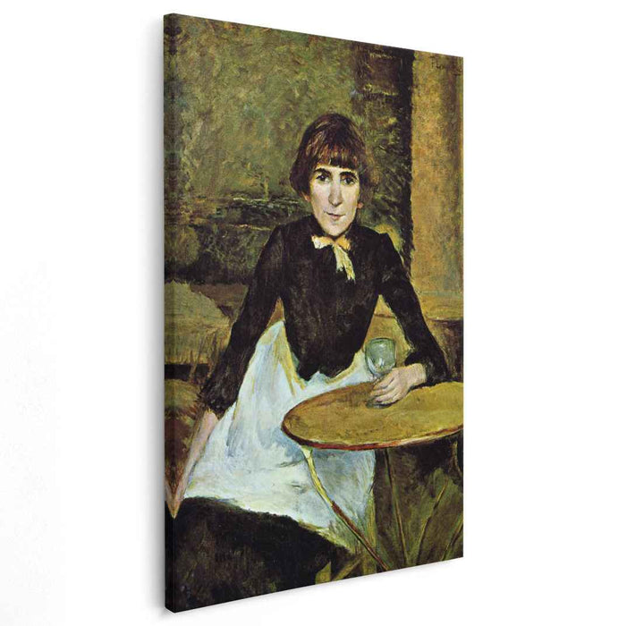 At La Bastille (Portrait of Jeanne Wenz) (1889) by Henri de Toulouse-Lautrec