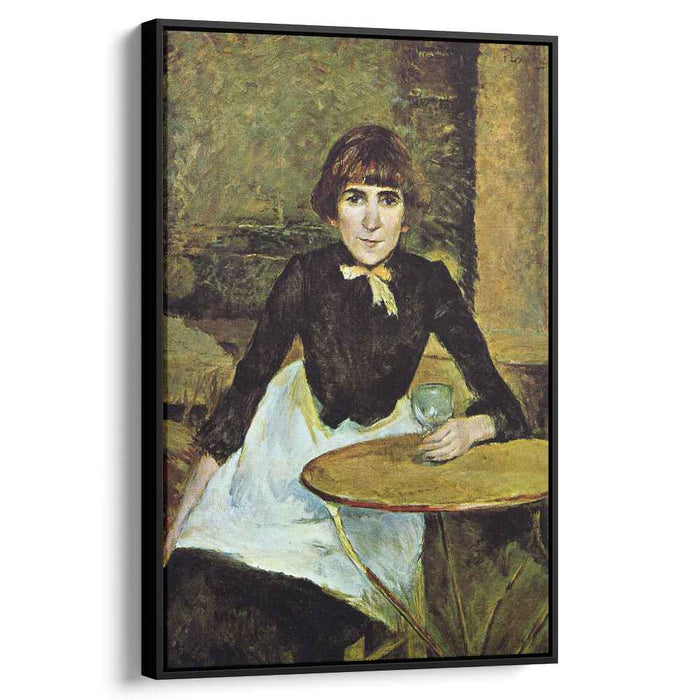 At La Bastille (Portrait of Jeanne Wenz) (1889) by Henri de Toulouse-Lautrec