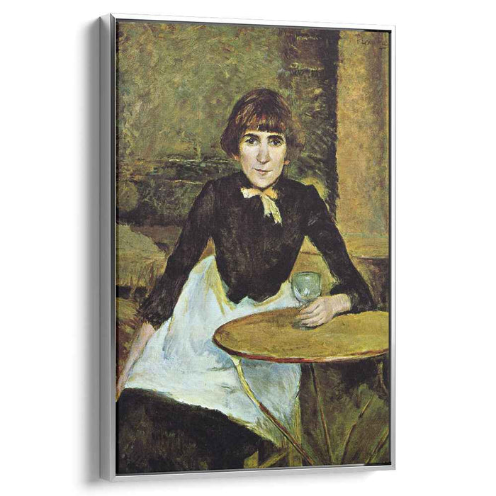 At La Bastille (Portrait of Jeanne Wenz) (1889) by Henri de Toulouse-Lautrec