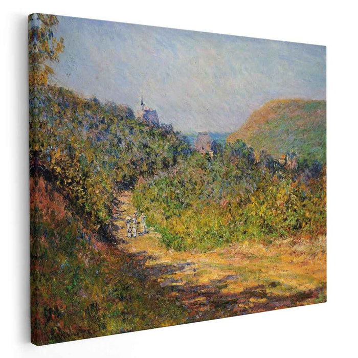 At Les Petit-Dalles (1884) by Claude Monet