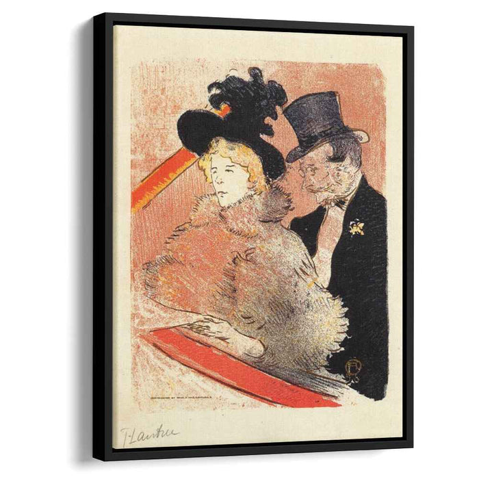 At the Concert (1896) by Henri de Toulouse-Lautrec