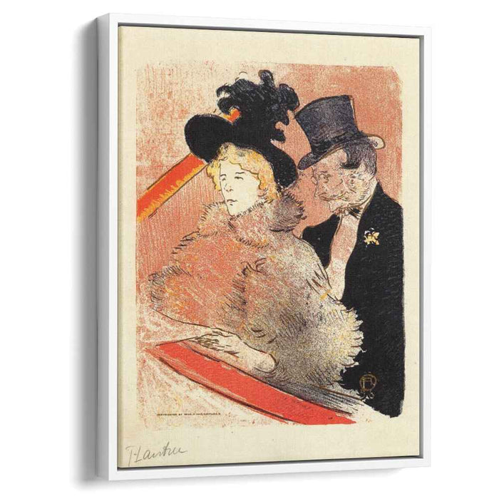 At the Concert (1896) by Henri de Toulouse-Lautrec