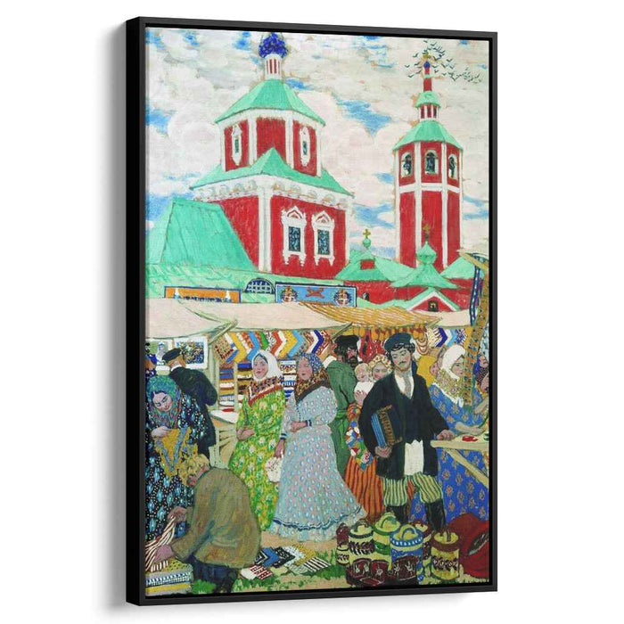 At The Fair (1910) by Boris Kustodiev
