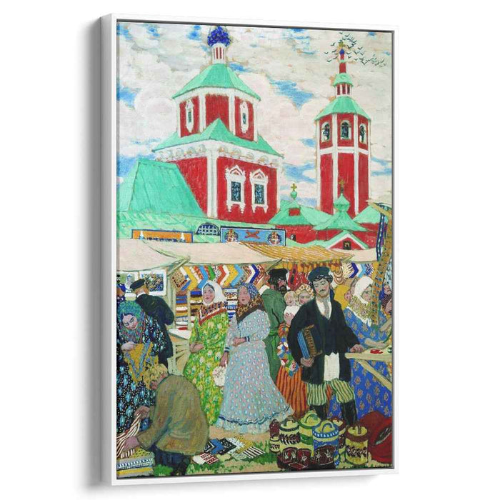 At The Fair (1910) by Boris Kustodiev